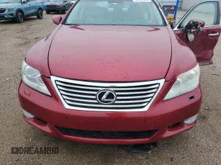 2011 Lexus LS 460 with VIN JTHCL5EF6B5012415, listed as a Copart auction lot 57467955 with Not provided miles and Salvage title. Bid and sale history available at DreamBid. Image 11.