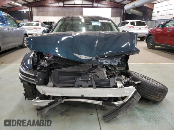 2021 Genesis G80 2.5T with VIN KMTGB4SC7MU045573, listed as a Copart auction lot 89157355 with 33,535 mi miles and Salvage Title. Bid and sale history available at DreamBid. Image 5.