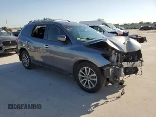 2016 Nissan Pathfinder S with VIN 5N1AR2MN5GC670708, listed as a Copart auction lot 52344905 with 175,435 mi miles and Salvage title. Bid and sale history available at DreamBid. Image 4.