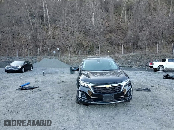 2023 Chevrolet Equinox LT with VIN 3GNAXUEG4PL258314, listed as a Copart auction lot 52106345 with 19,358 mi miles and Salvage Title. Bid and sale history available at DreamBid. Image 11.
