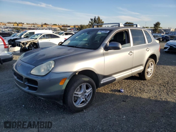 2004 Porsche Cayenne S with VIN WP1AB29PX4LA74460, listed as a Copart auction lot 44071395 with 111,419 mi miles and Clean Title. Bid and sale history available at carsss.com. Image 1.