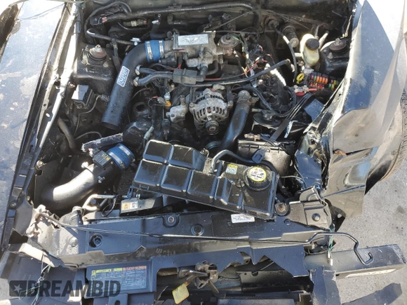 2001 Ford Mustang GT Deluxe with VIN 1FAFP42X81F208610, listed as a Copart auction lot 50938925 with 0 mi miles and Salvage Title. Bid and sale history available at carsss.com. Image 11.