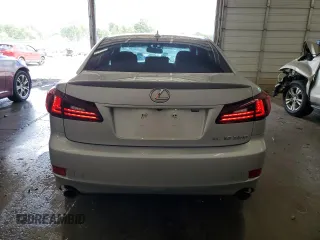 2011 Lexus IS 350 with VIN JTHCE5C24B5000693, listed as a Copart auction lot 61336465 with 178,258 mi miles and Salvage title. Bid and sale history available at DreamBid. Image 6.