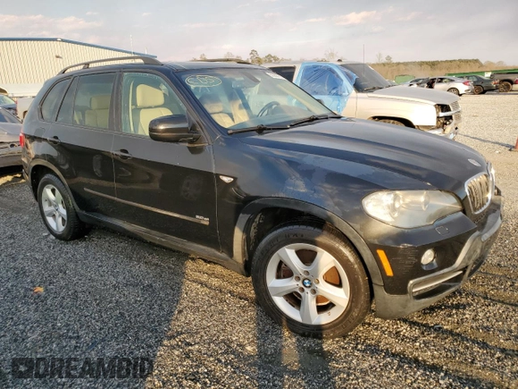 2008 BMW X5 3.0si with VIN 5UXFE43538L003333, listed as a Copart auction lot 50263755 with 0 mi miles and Clean Title. Bid and sale history available at carsss.com. Image 4.