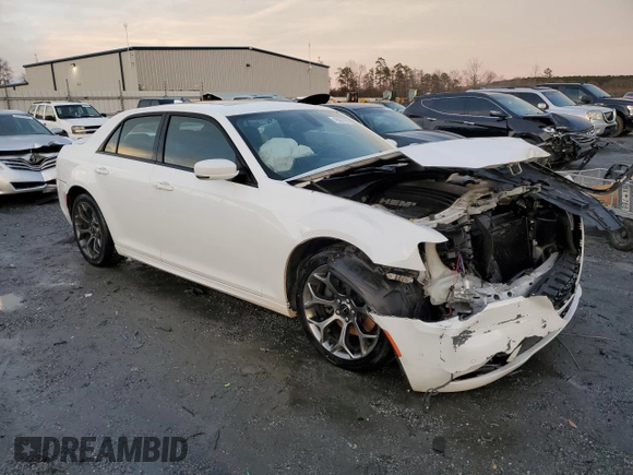 2016 Chrysler 300 with VIN 2C3CCABT4GH295776, listed as a Copart auction lot 45301425 with 120,520 mi miles and Salvage Title. Bid and sale history available at carsss.com. Image 4.