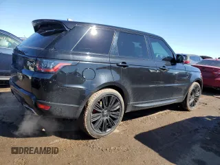 2021 Land Rover Range Rover Sport HSE Dynamic with VIN SALWR2SE3MA774126, listed as a Copart auction lot 47815825 with 122,067 mi miles and Salvage Title. Bid and sale history available at carsss.com. Image 3.