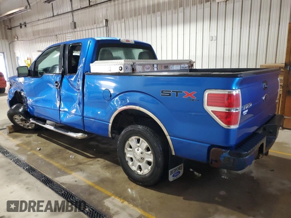 2010 Ford F-150 XL with VIN 1FTEX1EW8AFB96532, listed as a Copart auction lot 53133575 with 203,518 mi miles and Salvage Title. Bid and sale history available at carsss.com. Image 2.