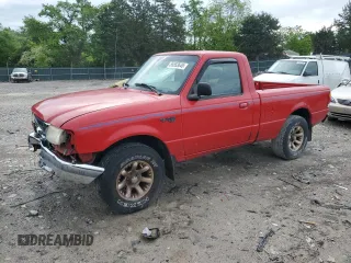 1998 Ford Ranger XLT with VIN 1FTYR10X0WUB88399, listed as a Copart auction lot 55553645 with 190,841 mi miles and Salvage title. Bid and sale history available at DreamBid. Image 1.