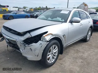 2012 Infiniti FX35 with VIN JN8AS1MU5CM120864, listed as a IAAI auction lot 41835018 with NaN miles. Bid and sale history available at carsss.com. Image 18.