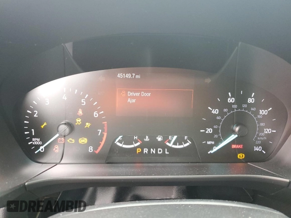 2020 Ford Escape SEL with VIN 1FMCU0H61LUA10541, listed as a Copart auction lot 58699915 with 45,149 mi miles and Salvage title. Bid and sale history available at DreamBid. Image 9.
