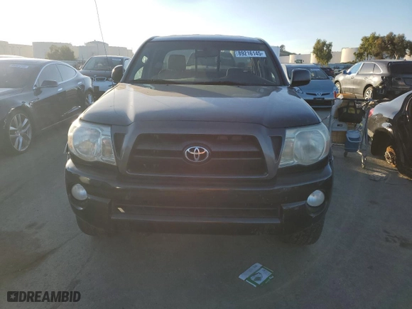 2006 Toyota Tacoma PreRunner with VIN 5TETU62N26Z257473, listed as a Copart auction lot 89216145 with 161,408 mi miles and Salvage Title. Bid and sale history available at carsss.com. Image 5.
