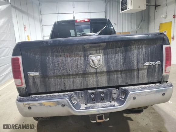 2013 Ram 2500 Laramie with VIN 3C6UR5FL9DG538565, listed as a Copart auction lot 47605065 with 246,071 mi miles and Salvage Title. Bid and sale history available at carsss.com. Image 6.