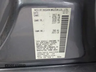 2018 Nissan Altima SV with VIN 1N4AL3AP3JC162204, listed as a IAAI auction lot 41903783 with 95,849 mi miles and . Bid and sale history available at carsss.com. Image 9.
