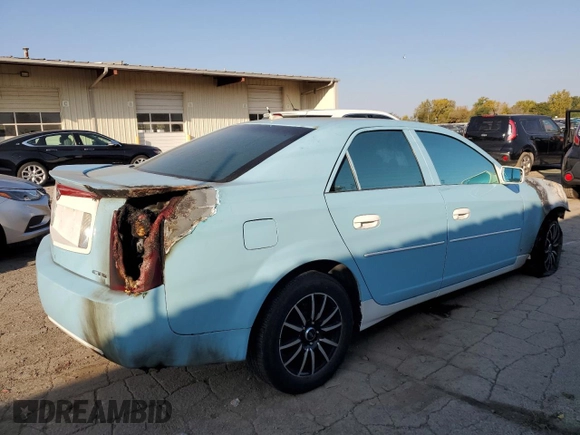 2006 Cadillac CTS with VIN 1G6DM57T160153601, listed as a Copart auction lot 75499714 with Not Provided miles and Salvage Title. Bid and sale history available at carsss.com. Image 3.