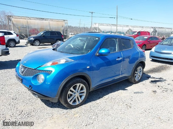 2012 Nissan Juke SV with VIN JN8AF5MV9CT118951, listed as a IAAI auction lot 41773642 with 134,391 mi miles. Bid and sale history available at carsss.com. Image 2.
