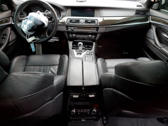 2013 BMW M5 with VIN WBSFV9C53DD096852, listed as a Copart auction lot 65917404 with 0 mi miles and Salvage Title. Bid and sale history available at carsss.com. Image 8.