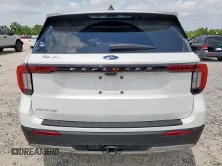 2025 Ford Explorer Active with VIN 1FMUK7DH3SGB30316, listed as a Copart auction lot 57450735 with 509 mi miles and Salvage title. Bid and sale history available at DreamBid. Image 6.