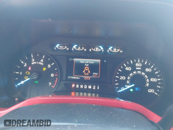 2017 Ford F-150 XL with VIN 1FTEW1CP6HKD02184, listed as a IAAI auction lot 41749261 with 71,049 mi miles and . Bid and sale history available at DreamBid. Image 7.