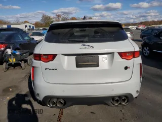 2020 Jaguar F-Pace SVR with VIN SADCZ2EE6LA633530, listed as a Copart auction lot 77977424 with 52,982 mi miles and Salvage Title. Bid and sale history available at DreamBid. Image 6.