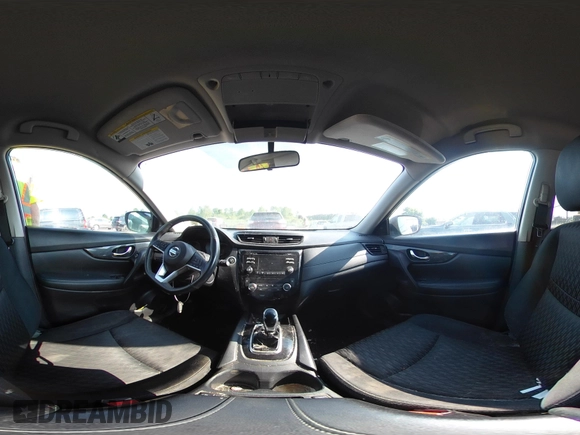 2017 Nissan Rogue S with VIN KNMAT2MV7HP552899, listed as a IAAI auction lot 42659454 with 129,620 mi miles and . Bid and sale history available at DreamBid. Image 19.