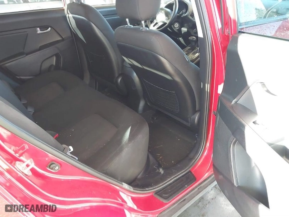 2012 Kia Sportage LX with VIN KNDPBCA24C7229772, listed as a IAAI auction lot 41881555 with 176,589 mi miles. Bid and sale history available at carsss.com. Image 8.