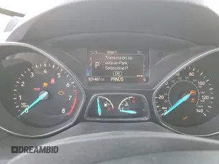 2017 Ford Escape Titanium with VIN 1FMCU0J97HUD52930, listed as a Copart auction lot 71851014 with 101,467 mi miles and Salvage Title. Bid and sale history available at carsss.com. Image 9.