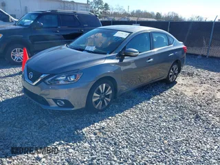 2018 Nissan Sentra SV with VIN 3N1AB7AP5JY253554, listed as a IAAI auction lot 41256748 with 65,994 mi miles. Bid and sale history available at carsss.com. Image 2.