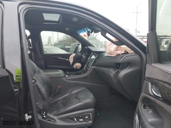 2017 Cadillac Escalade Platinum with VIN 1GYS4DKJ4HR337718, listed as a IAAI auction lot 41229425 with 94,121 mi miles. Bid and sale history available at carsss.com. Image 5.
