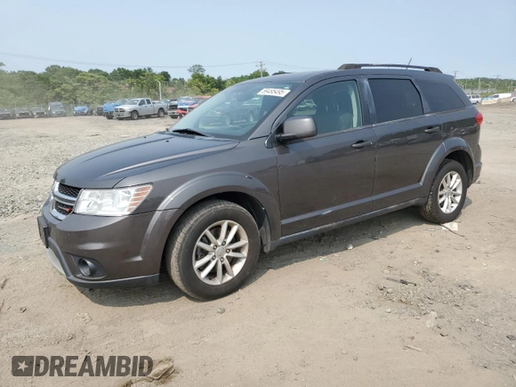 2017 Dodge Journey SXT z VIN 3C4PDCBG4HT531862, wystawiony jako Copart lot #59495495 z przebiegiem 187 780 mil mil oraz Szkoda całkowita • Salvage title. Historia ofert i sprzedaży dostępna na DreamBid. Obrazek 1.