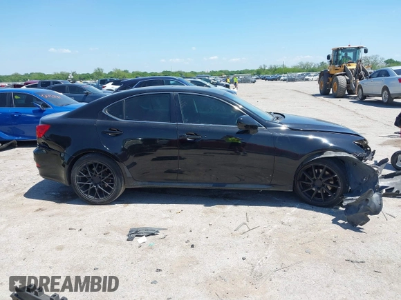 2007 Lexus IS 250 with VIN JTHBK262075046771, listed as a IAAI auction lot 42094243 with 225,879 mi miles and . Bid and sale history available at DreamBid. Image 14.