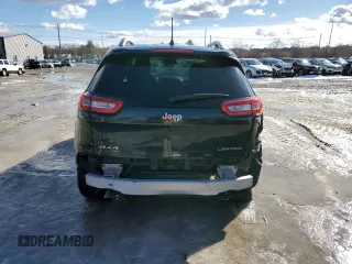 2016 Jeep Cherokee Limited with VIN 1C4PJMDB6GW335155, listed as a Copart auction lot 43545485 with 113,296 mi miles and Salvage title. Bid and sale history available at DreamBid. Image 6.
