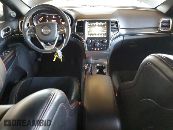 2017 Jeep Grand Cherokee Trailhawk with VIN 1C4RJFLT0HC610262, listed as a Copart auction lot 63820195 with 87,923 mi miles and Clean title. Bid and sale history available at DreamBid. Image 8.