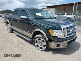 2012 Ford F-150 XL with VIN 1FTFW1ET1CFB62397, listed as a IAAI auction lot 42017950 with 206,207 mi miles. Bid and sale history available at carsss.com. Image 1.