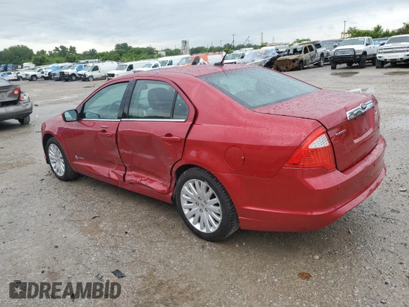 2012 Ford Fusion Hybrid z VIN 3FADP0L34CR349269, wystawiony jako Copart lot #58795725 z przebiegiem 53 633 mil mil oraz Szkoda całkowita • Salvage title. Historia ofert i sprzedaży dostępna na DreamBid. Obrazek 2.