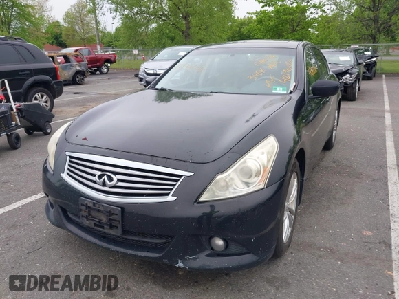 2010 Infiniti G37 x with VIN JN1CV6AR1AM254117, listed as a IAAI auction lot 42196026 with 348,221 mi miles. Bid and sale history available at carsss.com. Image 2.