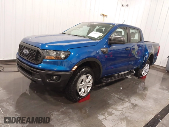 2020 Ford Ranger XL with VIN 1FTER4FH8LLA20077, listed as a IAAI auction lot 41581242 with 33,444 mi miles. Bid and sale history available at carsss.com. Image 21.