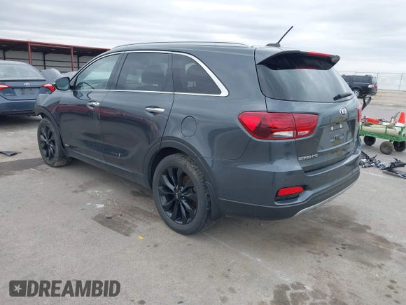 2020 Kia Sorento EX V6 with VIN 5XYPHDA58LG709928, listed as a IAAI auction lot 41826419 with 1 mi miles. Bid and sale history available at carsss.com. Image 3.