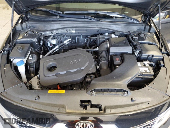 2018 Kia Optima S with VIN 5XXGT4L36JG202795, listed as a Copart auction lot 60000645 with 15,217 mi miles and Salvage title. Bid and sale history available at DreamBid. Image 11.