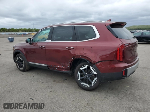 2023 Kia Telluride S z VIN 5XYP6DGC9PG392131, wystawiony jako Copart lot #57106315 z przebiegiem 9 888 mil mil oraz Szkoda całkowita • Salvage title. Historia ofert i sprzedaży dostępna na DreamBid. Obrazek 2.