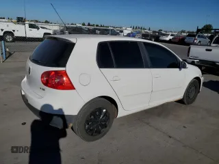 2007 Volkswagen Rabbit with VIN WVWDR71K27W278969, listed as a Copart auction lot 70857904 with 215,423 mi miles and Salvage Title. Bid and sale history available at carsss.com. Image 3.