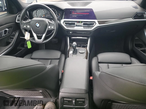 2020 BMW 3 Series 330i xDrive with VIN 3MW5R7J0XL8B31477, listed as a Copart auction lot 56384515 with 40,539 mi miles and Salvage title. Bid and sale history available at DreamBid. Image 8.