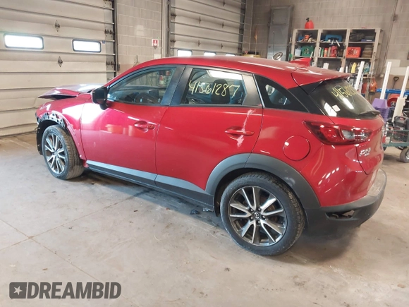 2017 Mazda CX-3 Touring with VIN JM1DKFC73H0175023, listed as a IAAI auction lot 41561287 with 110,669 mi miles. Bid and sale history available at carsss.com. Image 3.