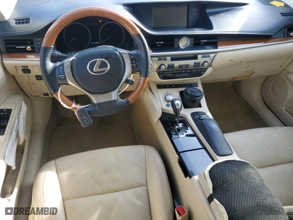 2014 Lexus ES 300h Hybrid with VIN JTHBW1GG1E2041568, listed as a Copart auction lot 37558194 with NaN miles and Salvage Title. Bid and sale history available at carsss.com. Image 8.