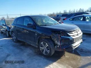 2020 Mitsubishi Outlander Sport ES 2.0 with VIN JA4AR3AU2LU013109, listed as a IAAI auction lot 41406494 with 160,936 mi miles. Bid and sale history available at carsss.com. Image 1.