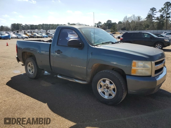 2008 Chevrolet Silverado 1500 Work Truck with VIN 1GCEC14C28Z260270, listed as a Copart auction lot 48186915 with 262,713 mi miles and Salvage Title. Bid and sale history available at carsss.com. Image 4.