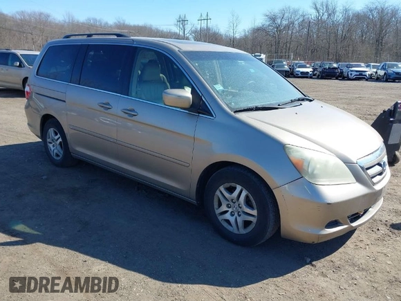 2006 Honda Odyssey EX-L z VIN 5FNRL38736B069969, wystawiony jako IAAI lot #41695311 z przebiegiem 196 218 mil mil oraz . Historia ofert i sprzedaży dostępna na DreamBid. Obrazek 1.