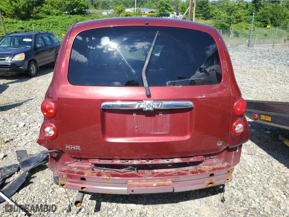 2008 Chevrolet HHR LT with VIN 3GNDA23D48S537605, listed as a Copart auction lot 58851564 with 113,002 mi miles and Salvage Title. Bid and sale history available at carsss.com. Image 6.