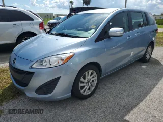 2013 Mazda 5 Sport with VIN JM1CW2BL0D0145429, listed as a Copart auction lot 74133644 with 70,161 mi miles and Salvage Title. Bid and sale history available at DreamBid. Image 1.
