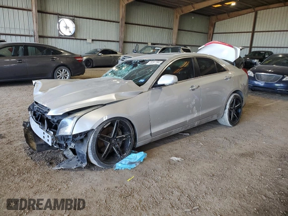 2013 Cadillac ATS Performance z VIN 1G6AC5S30D0146679, wystawiony jako Copart lot #65087394 z przebiegiem Nie podano mil oraz Szkody całkowita. Historia ofert i sprzedaży dostępna na DreamBid. Obrazek 1.
