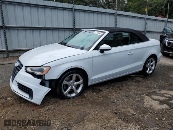 2015 Audi A3 with VIN WAU7FLFF3F1036856, listed as a Copart auction lot 71719644 with 101,982 mi miles and Salvage title. Bid and sale history available at DreamBid. Image 1.